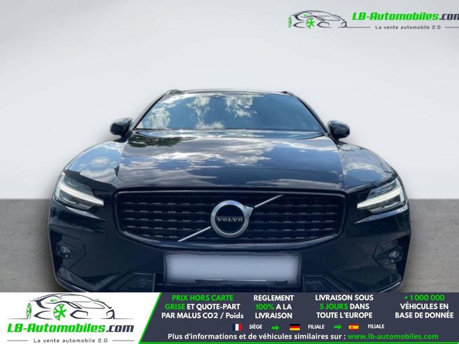 Volvo V60 B4 197 ch BVA Noir M�tallique de 2020