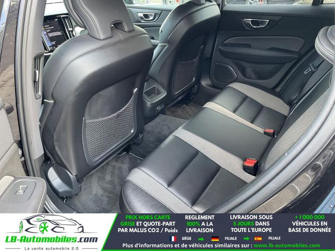 Volvo V60 B4 197 ch BVA Noir M�tallique de 2020