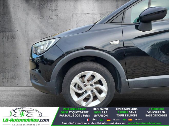 Opel Crossland X 1.2 Turbo 130 ch BVM Noir M�tallique de 2017