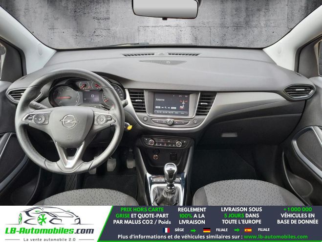 Opel Crossland X 1.2 Turbo 130 ch BVM Noir M�tallique de 2017
