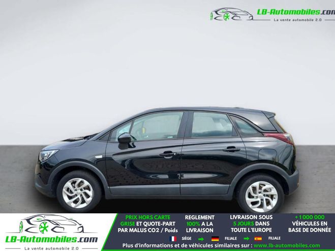 Opel Crossland X 1.2 Turbo 130 ch BVM Noir M�tallique de 2017