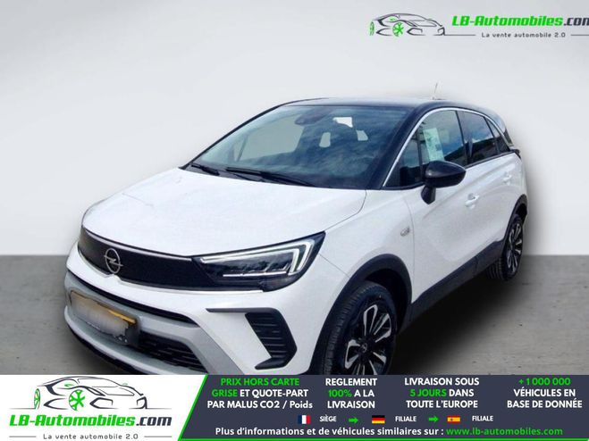 Opel Crossland 1.2 Turbo 130 ch BVM Blanc de 2021
