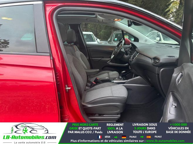 Opel Crossland 1.2 Turbo 130 ch BVA Rouge M�tallique de 2021