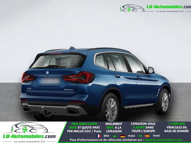 BMW X3 xDrive 30e 292ch BVA Bleu M�tallique de 2021