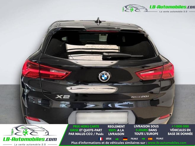 BMW X2 sDrive 20i 192 ch BVA Noir M�tallique de 2018