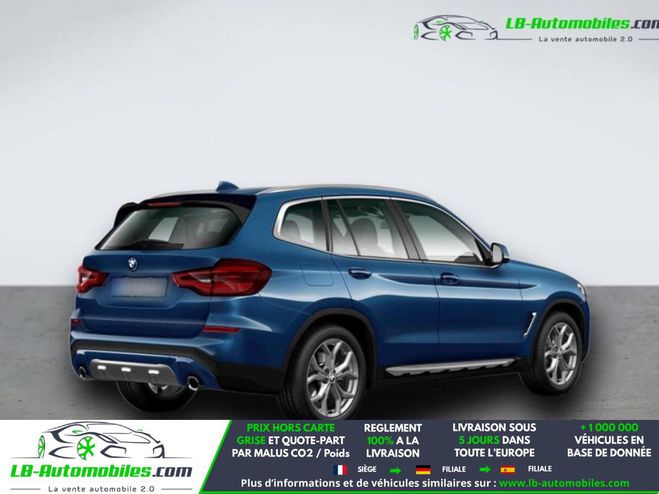BMW X3 xDrive 20i 184ch BVA Bleu M�tallique de 2021