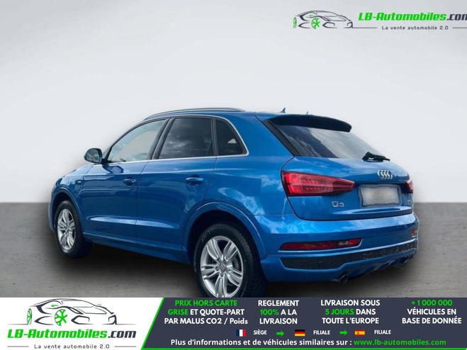 Audi Q3 2.0 TFSI 220 ch Quattro Bleu M�tallique de 2017