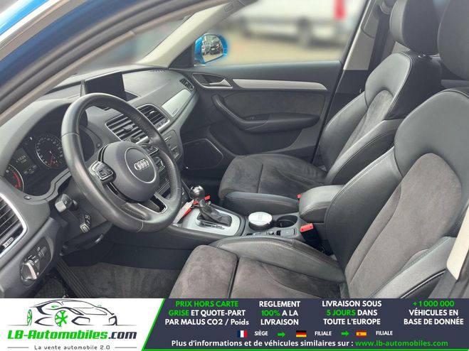 Audi Q3 2.0 TFSI 220 ch Quattro Bleu M�tallique de 2017