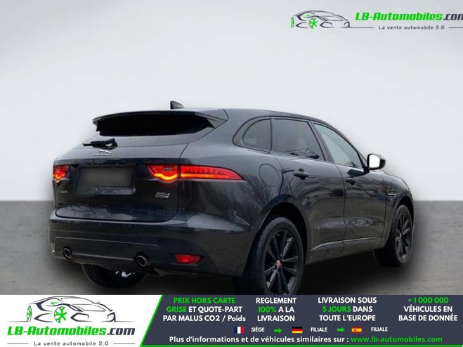 Jaguar F Pace 2.0 D - 240 ch AWD BVA Gris M�tallique de 2018