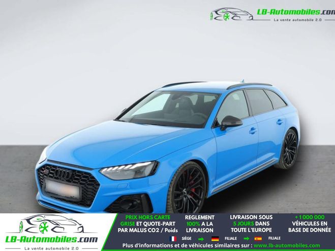 Audi RS4 V6 2.9 TFSI 450 ch BVA Quattro Bleu de 2020