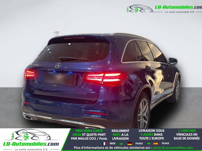 Mercedes GLC 220 d BVA 4Matic Bleu de 2019