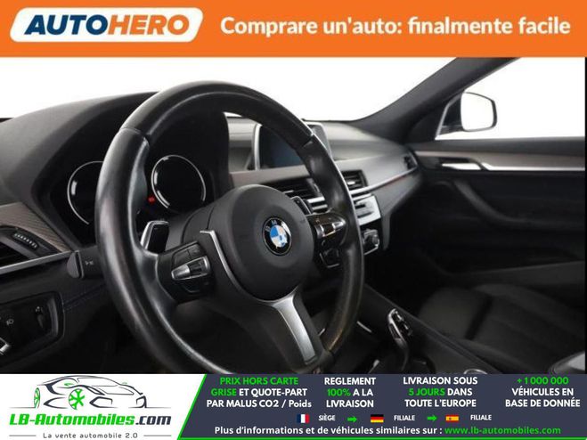 BMW X2 sDrive 20i 192 ch BVA Noir M�tallique de 2019