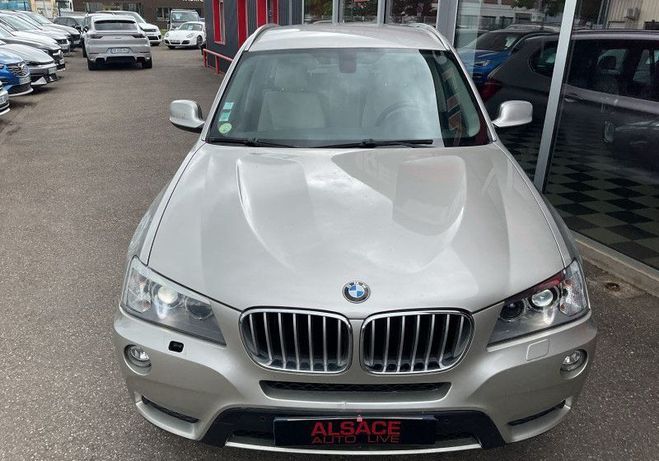 BMW X3 (F25) XDRIVE30DA 258CH EXCLUSIVE Gris de 2013