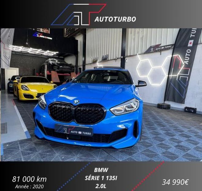 BMW Serie 1 (F40) M135IA XDRIVE 306CH Bleu de 2020