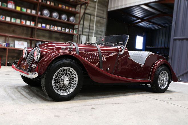 Morgan Plus 4 TR rouge de 1960