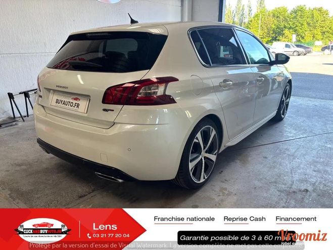 Peugeot 308 2.0 BLUEHDI GT LINE 180CH // BOITE AUTOM Blanc de 2015