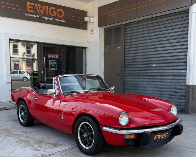Triumph Spitfire 1500 fh   cg collection rhd Rouge de 1978