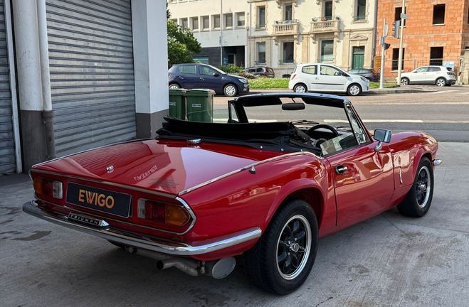 Triumph Spitfire 1500 fh   cg collection rhd Rouge de 1978