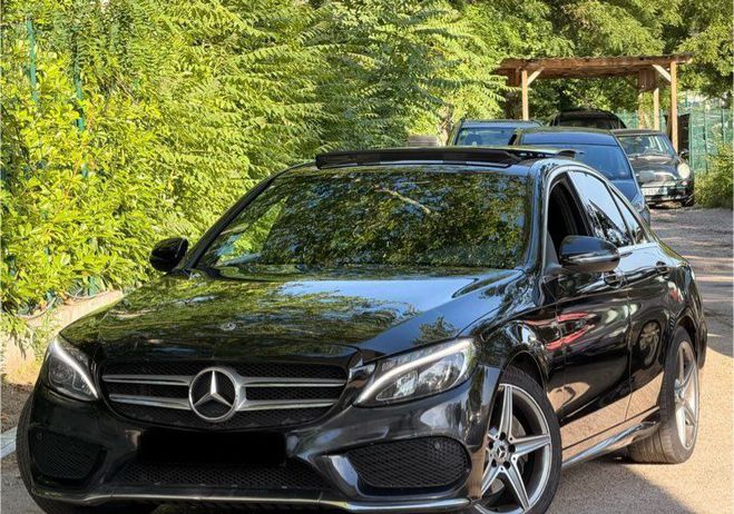 Mercedes Classe C C220 Pack AMG 9G-TRONIC avec TOIT PANORA Noir de 2018