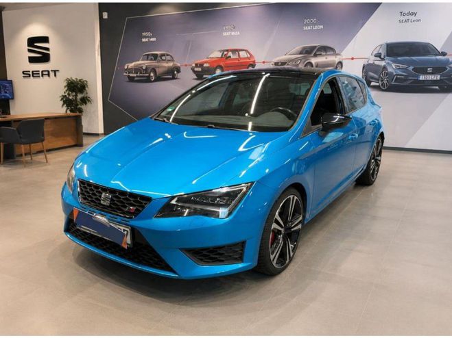Seat Leon Cupra 290 PHASE 1 2.0 16V TSI - / 1er MA BLEU de 2015