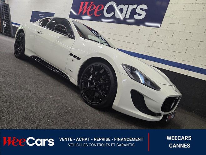 Maserati Gran Turismo 4.7 V8 460 SPORT BVA BLANC de 2014