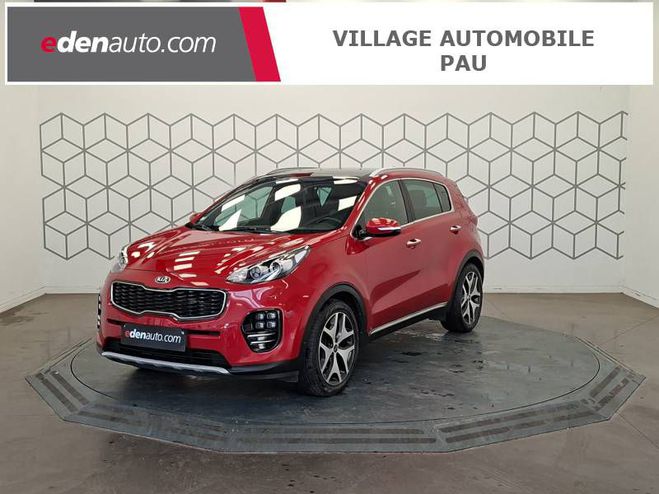 Kia Sportage 1.7 CRDi 141 ISG 4x2 DCT7 GT Line Pack P rouge de 2017