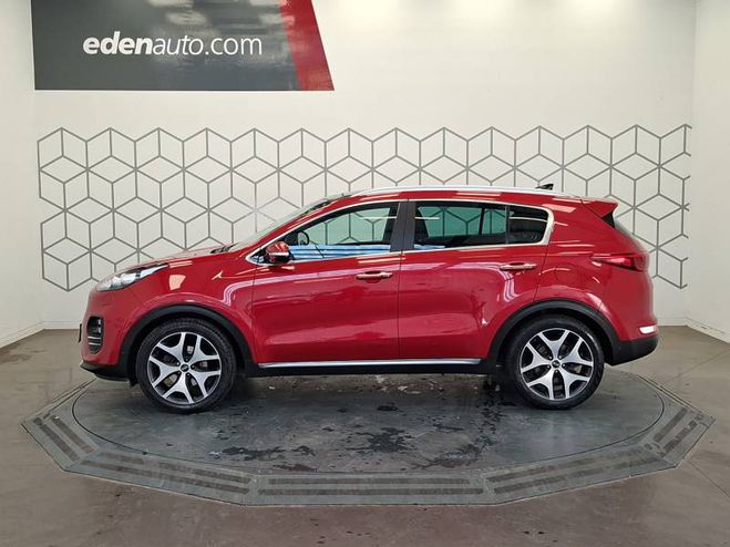 Kia Sportage 1.7 CRDi 141 ISG 4x2 DCT7 GT Line Pack P rouge de 2017
