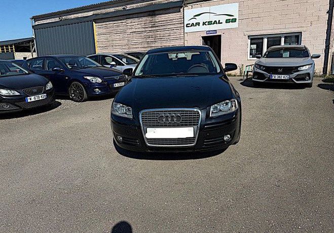 Audi A3 Sportback 1.6 102CH AMBIENTE Noir de 2007