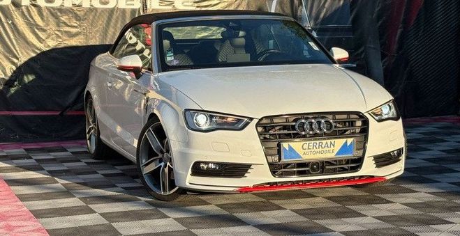 Audi A3 CABRIOLET 1.8 TFSI 180CH S LINE TRONIC 7 Blanc de 2014