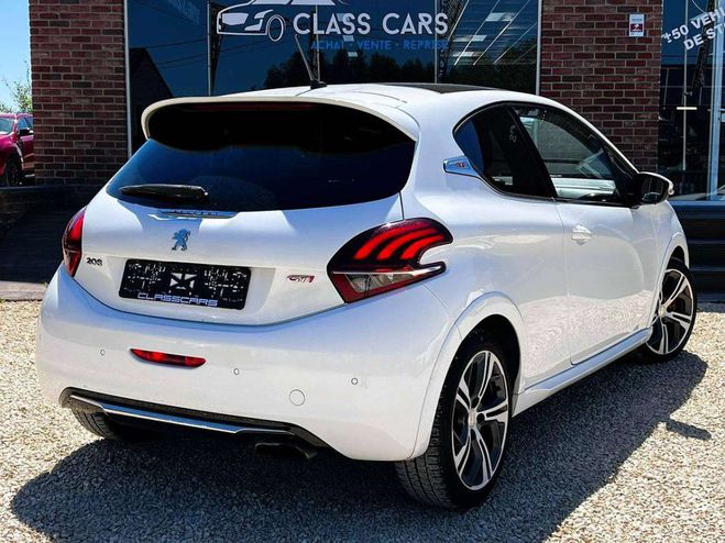 Peugeot 208 1.6 GTi TOIT-PANO NAVI CAM GARANTI 12 MO Blanc M�tallis� de 