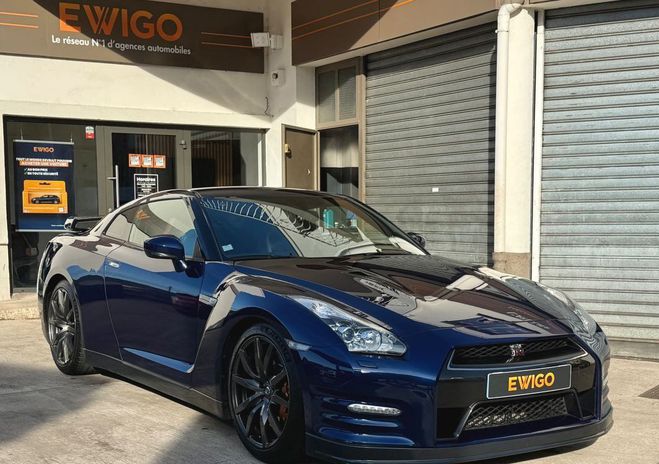 Nissan GT R (2) 3.8 V6 530 BLACK EDITION + ORIGINE F Bleu de 2011