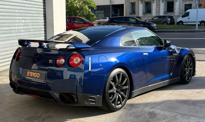Nissan GT R (2) 3.8 V6 530 BLACK EDITION + ORIGINE F Bleu de 2011