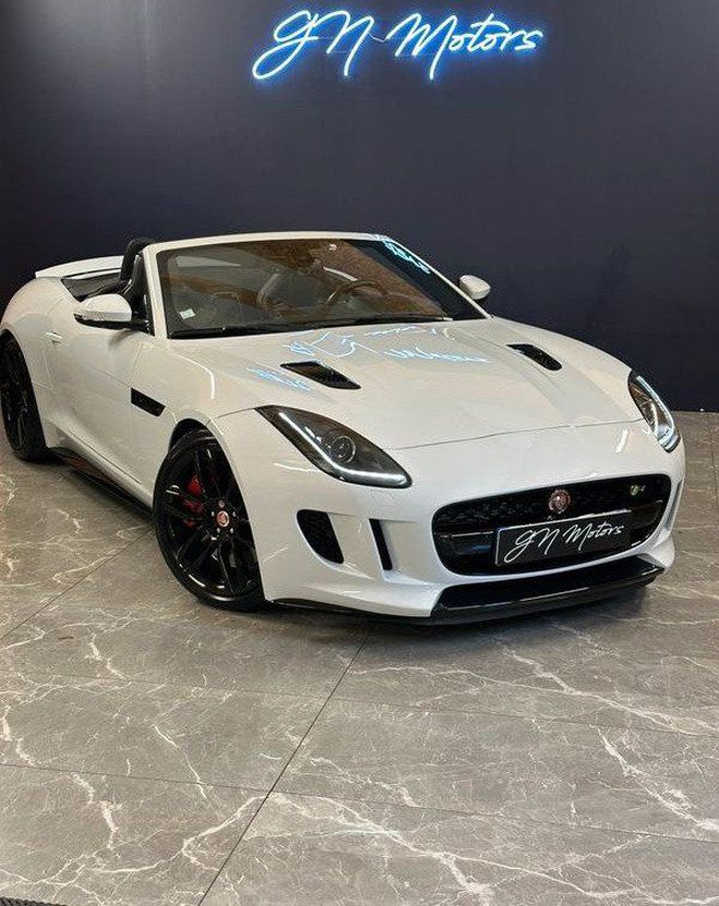 Jaguar F-Type 5.0 V8 550 R AWD BVA8 Garantie 12 mois E Blanc de 2017