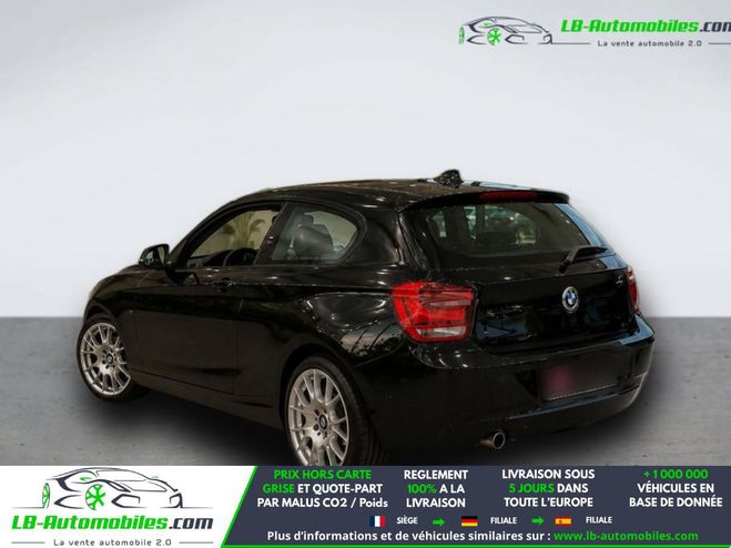 BMW Serie 1 114i 102CH Noir M�tallique de 2014