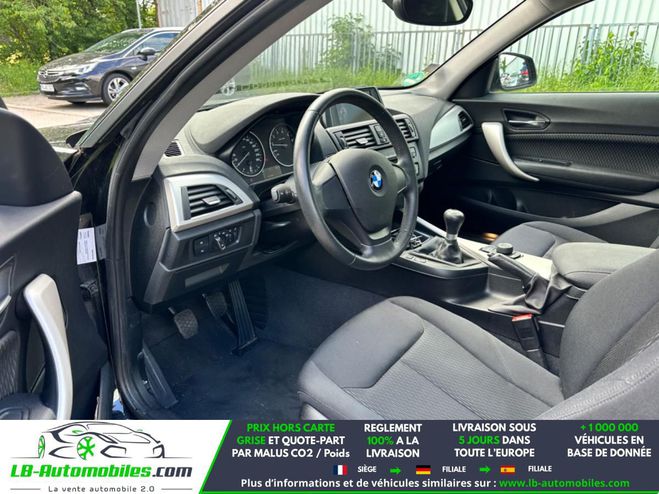 BMW Serie 1 114i 102CH Noir M�tallique de 2014