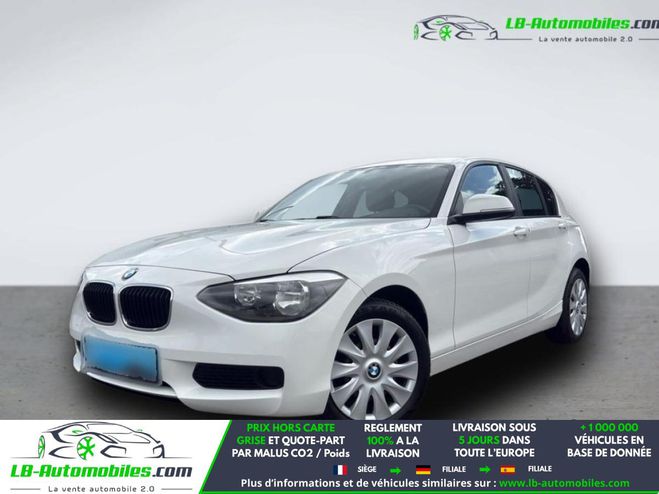 BMW Serie 1 114i 102CH Blanc M�tallique de 2014