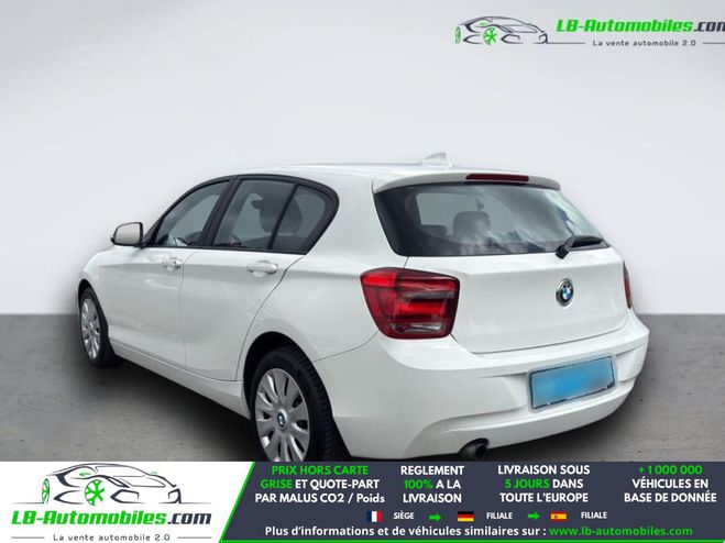 BMW Serie 1 114i 102CH Blanc M�tallique de 2014