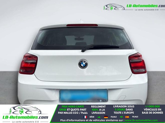 BMW Serie 1 114i 102CH Blanc M�tallique de 2014