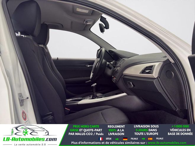 BMW Serie 1 114i 102CH Blanc M�tallique de 2014