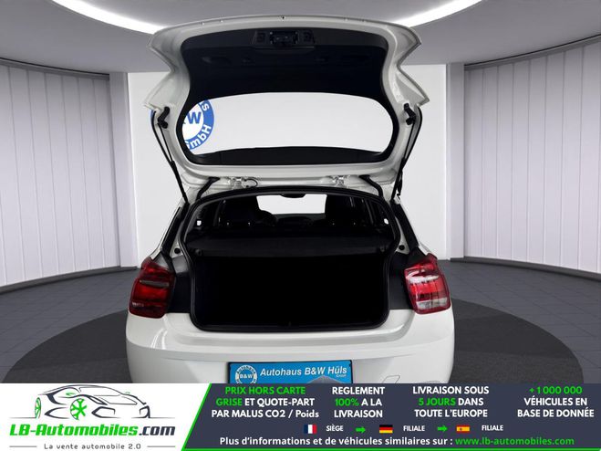 BMW Serie 1 114i 102CH Blanc M�tallique de 2014