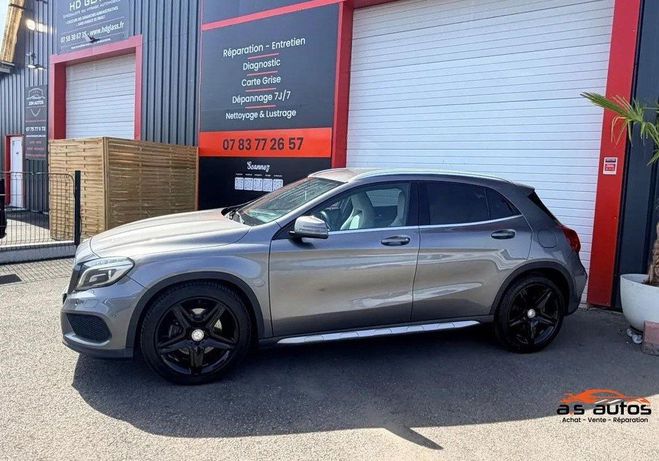 Mercedes Classe GLA Classe 2.0 250 CGI 210 4MATIC BVA CUIR B Gris de 2014