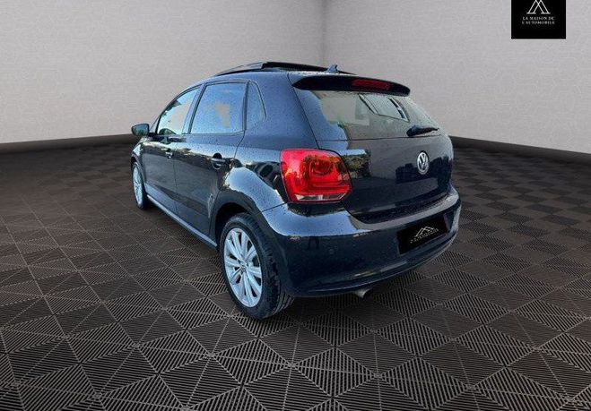 Volkswagen Polo 1.6 TDI 90CH BLUEMOTION MATCH TOIT OUVRA Noir de 2012