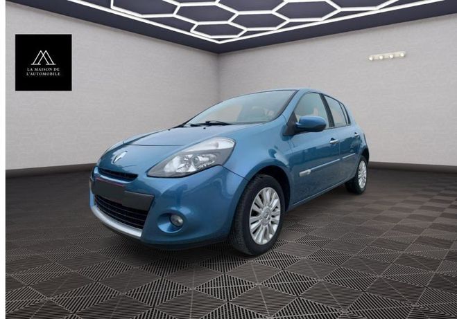 Renault Clio III 1.2 ess 100CH EXPRESSION CLIM Bleu de 2010