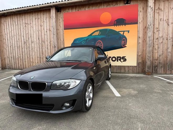 BMW Serie 1 cabriolet 2.0 120 i 170 luxe Gris de 2012