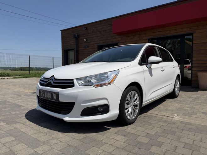 Citroen C4 1.6 VTI 120CH Limited Selection Blanc de 2012