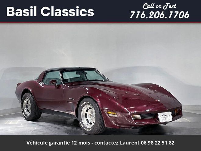 Chevrolet Corvette C3 1982 coupe tous compris Au Choix de 1982