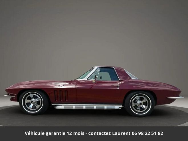 Chevrolet Corvette C2 1966 convertible tous compris Rouge de 1966
