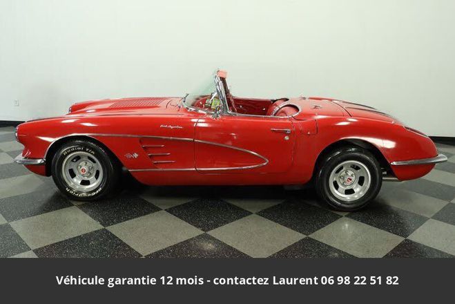 Chevrolet Corvette C1 1958 coupe 4 vitesses tous compris Rouge de 1958