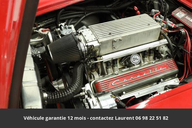 Chevrolet Corvette C1 1958 coupe 4 vitesses tous compris Rouge de 1958