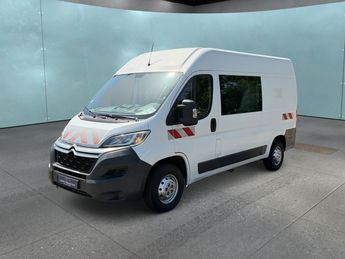  Voir d&eacute;tails -Citroen Jumper 33 L2H2 2.0 BLUEHDI 110 CABINE APPROFOND &agrave; Saint-Nabord (88)